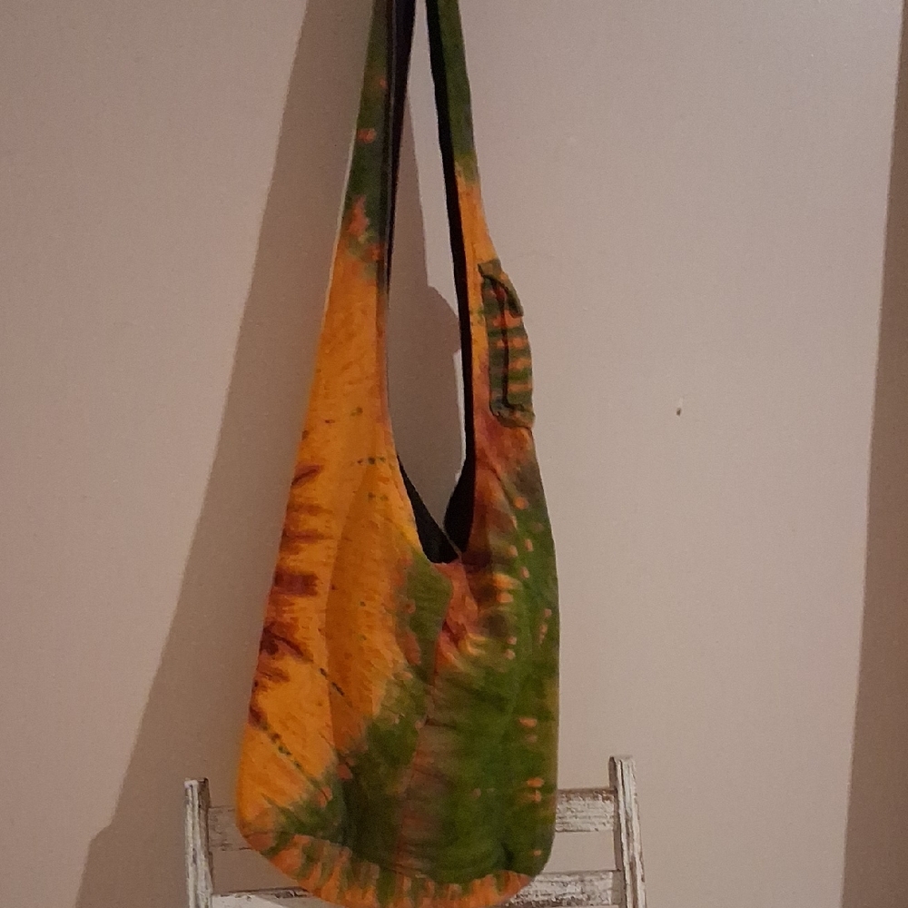 Tie-Dye Sling Bag